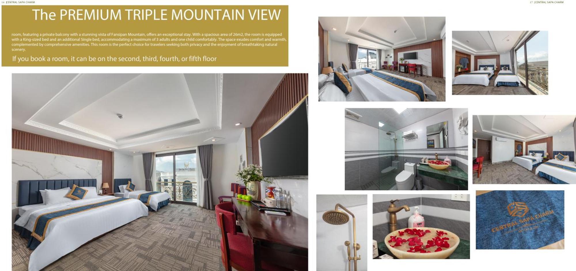 Central Sapa Charm Hotel エクステリア 写真