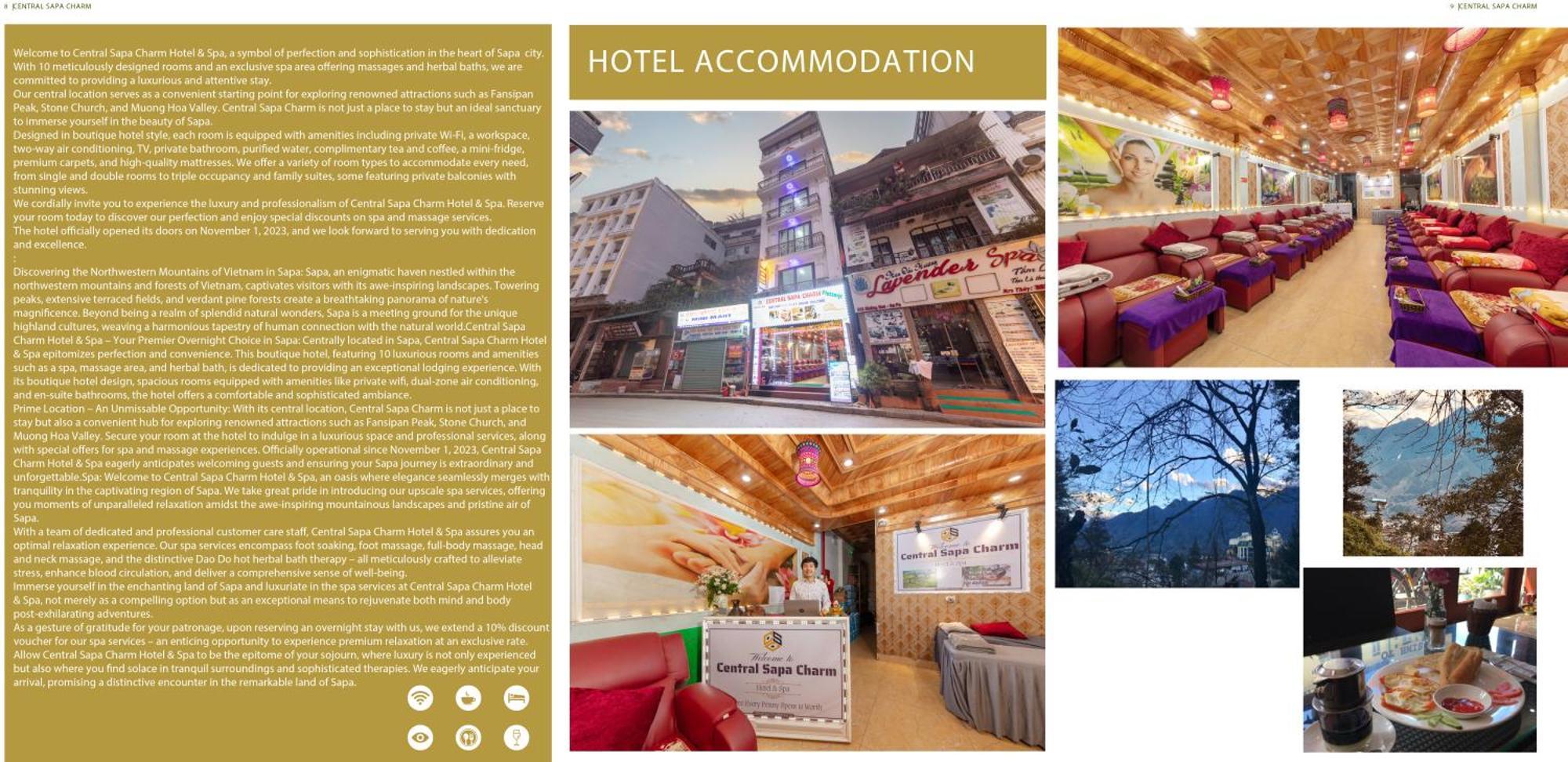 Central Sapa Charm Hotel エクステリア 写真